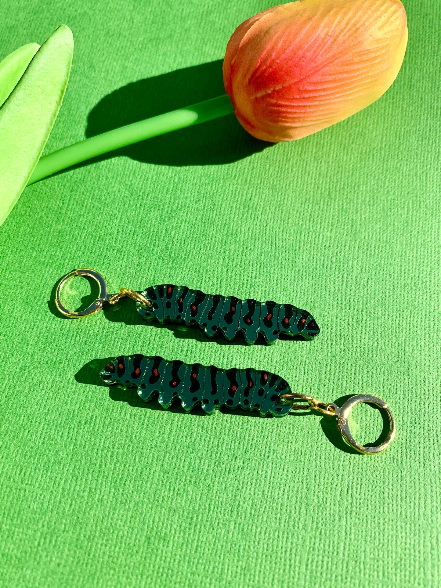 Caterpillar Earrings