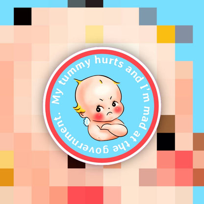 Mad at the Government Sticker