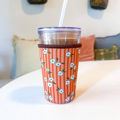 Autumn Blossom Iced Coffee Sleeve