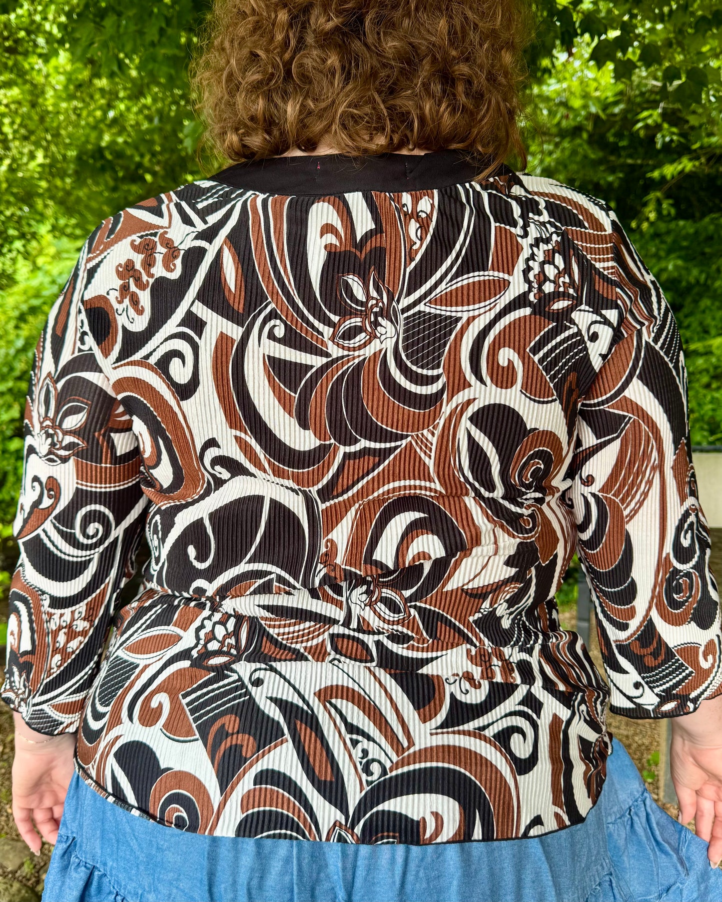 Y2K Flare Top 2X Vintage