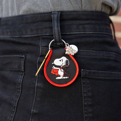 Snoopy Dracula Patch Keychain - Peanuts®