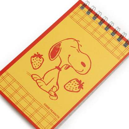 Snoopy Strawberry Mini Notebook - Peanuts ®