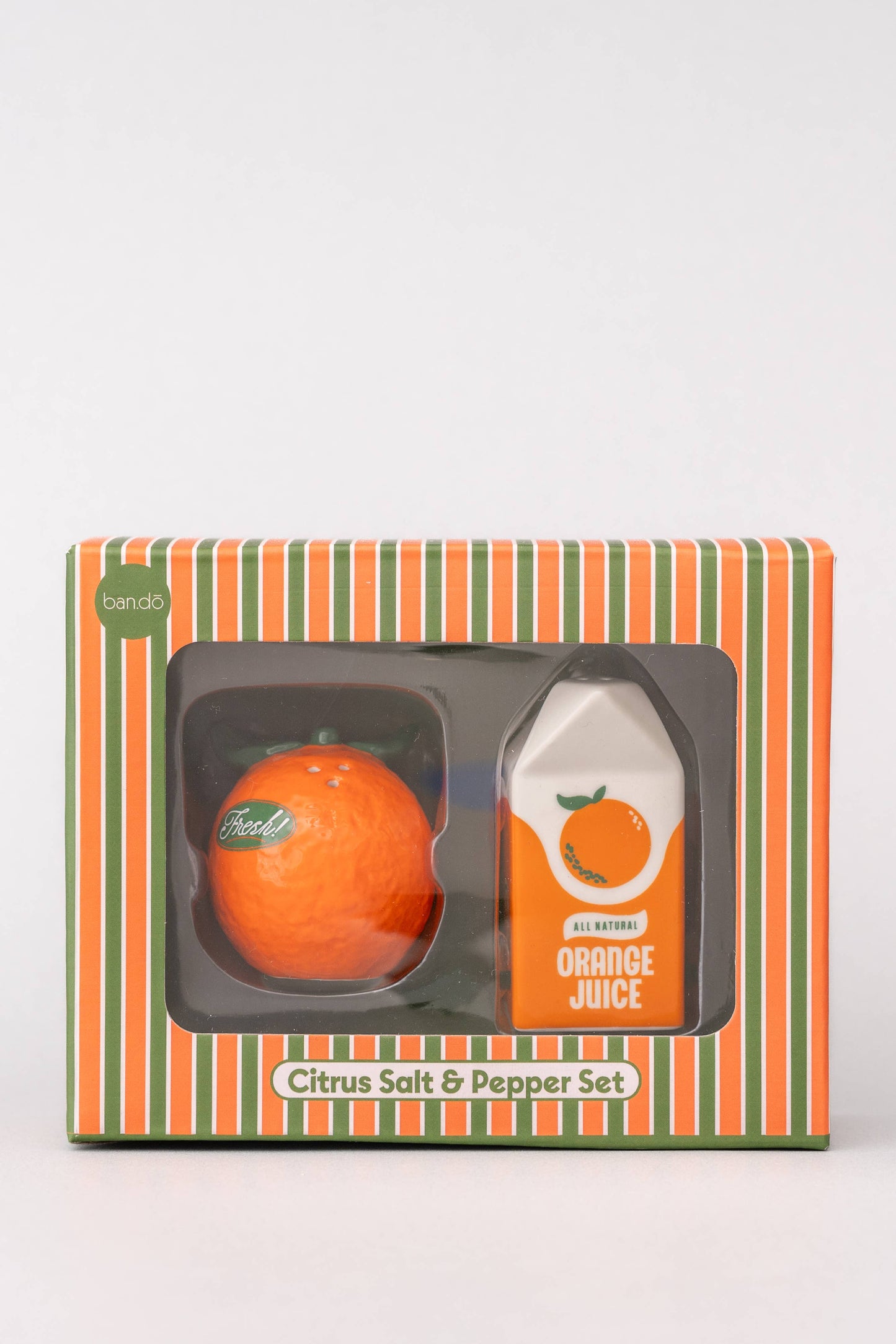 Orange Juice Salt and Pepper Shakers
