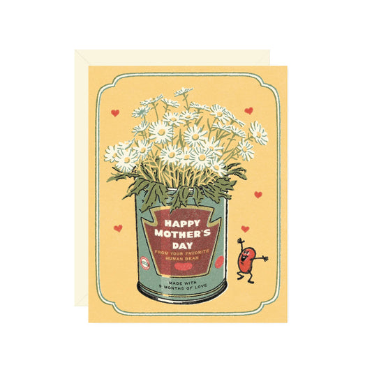 Bean Mother’s Day Card