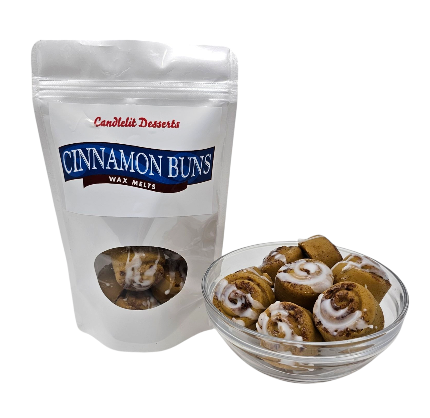 Cinnamon Bun Shaped Wax Melts