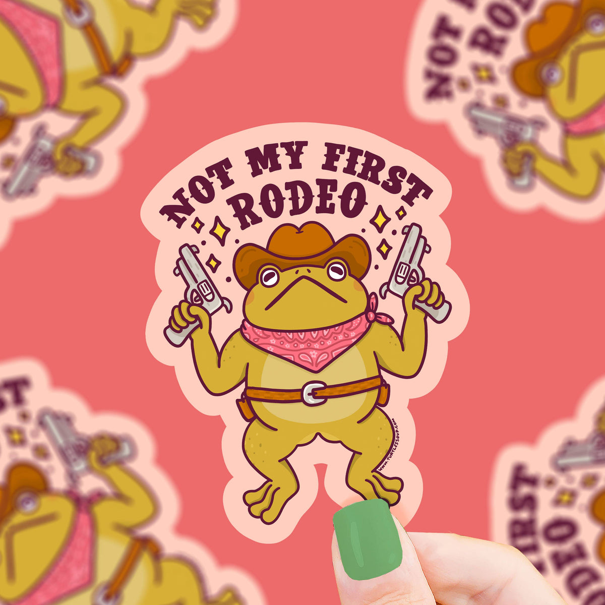 Not My First Rtodeo Labels Not My First Rodeo Sticker – Tigerblooms Gift Shop
