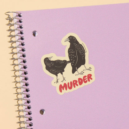 Murder (Crows) Sticker