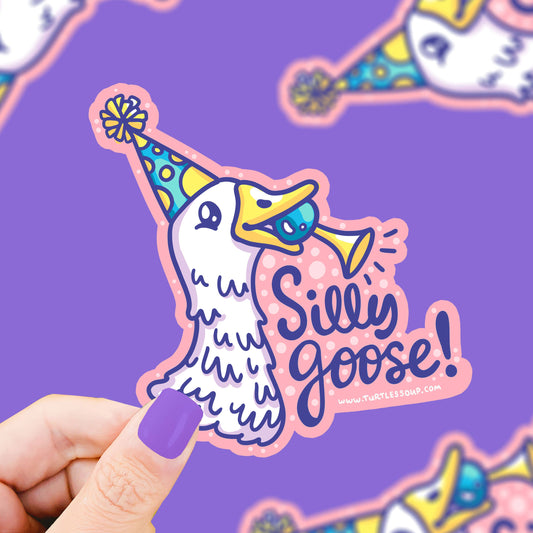 Silly Goose Sticker