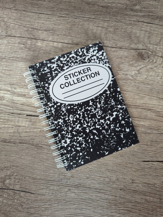 Composition Notebook Sticker Book