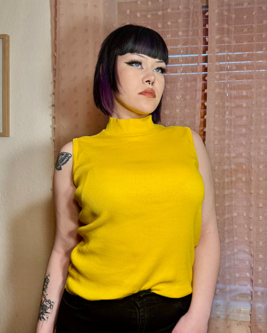 Turtle Neck Tank M Vintage