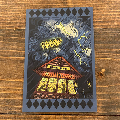 Wafel Haus Postcard