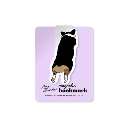 Corgi Sploot Magnetic Bookmark
