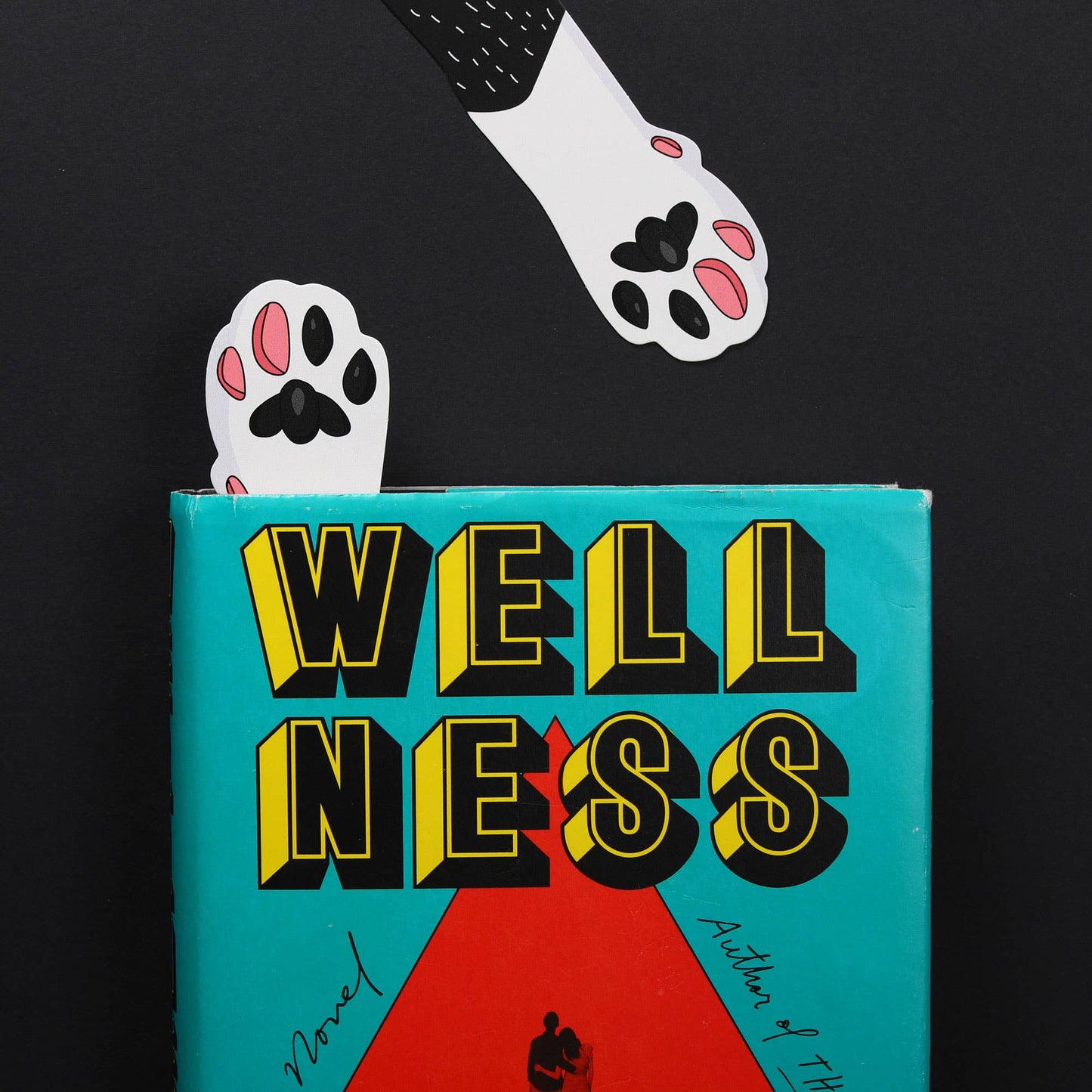 Cat Paw Bookmark - Tuxedo