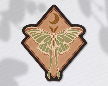 Luna Moth Sticker