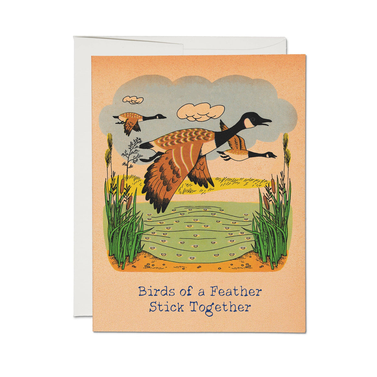 Birds of a Feather Friend Card