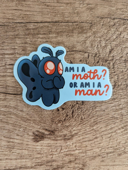Man or Moth? Sticker