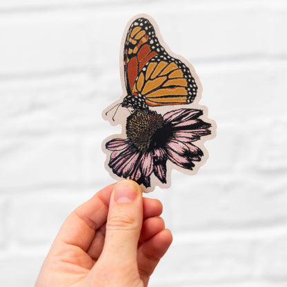 Monarch Butterfly Sticker