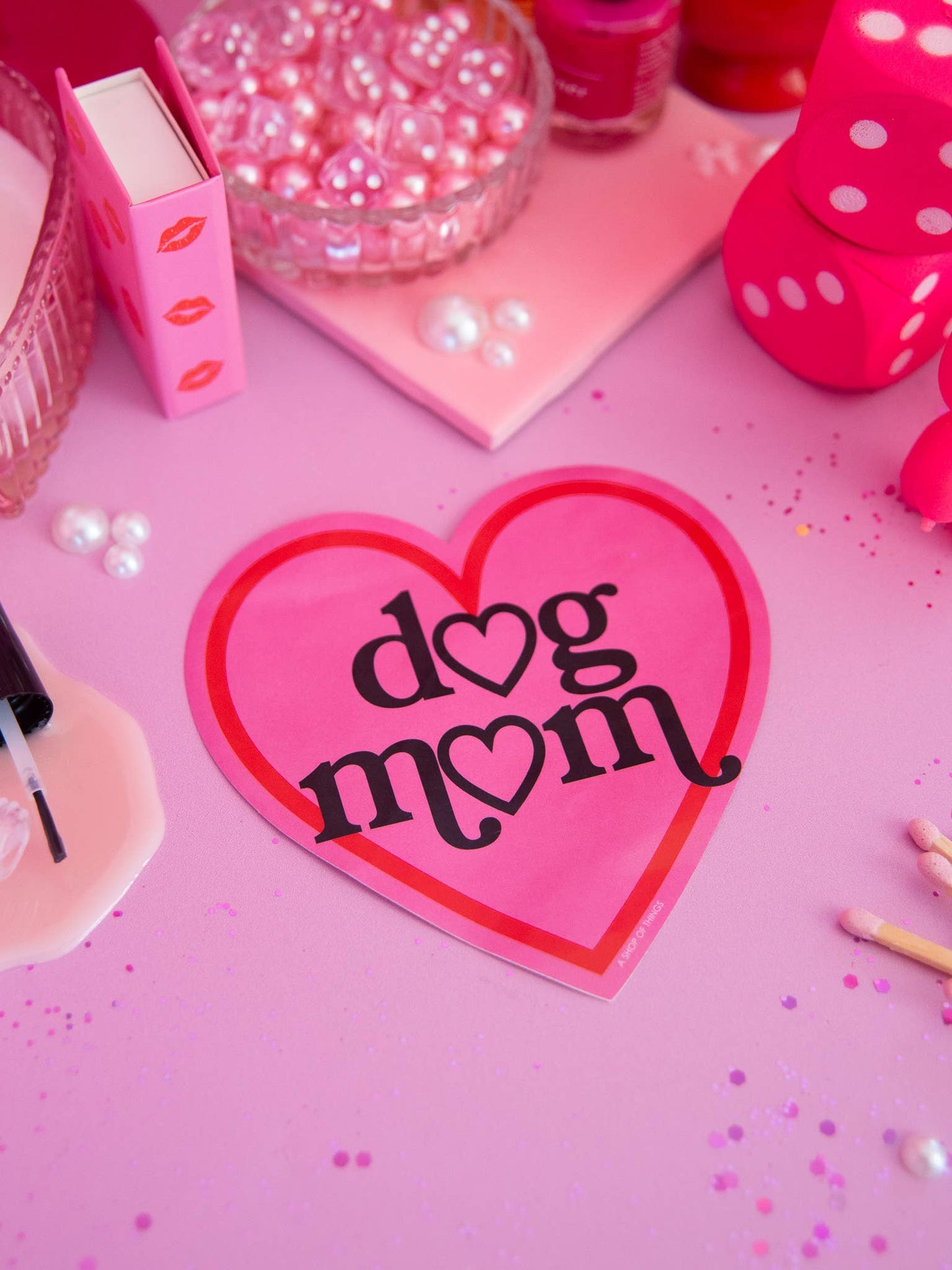 Dog Mom Sticker