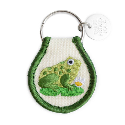 Frog Patch Keychain