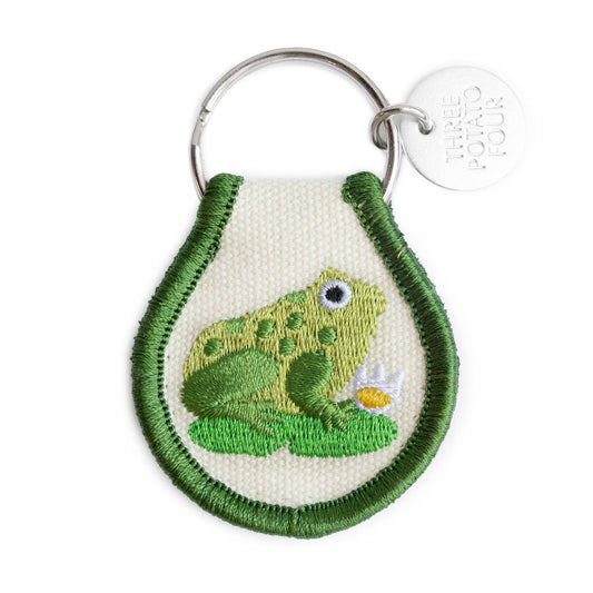 Frog Patch Keychain