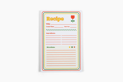 70s Recipe Notepad