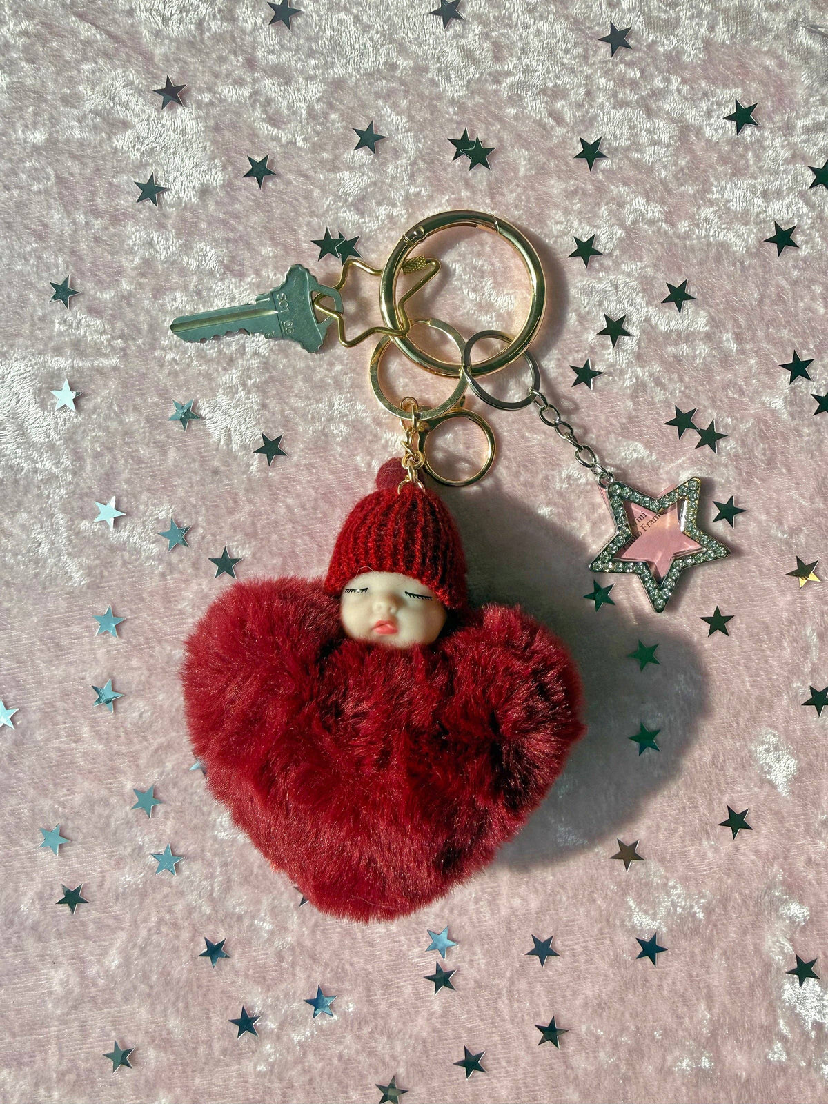 Star Photo Keychain