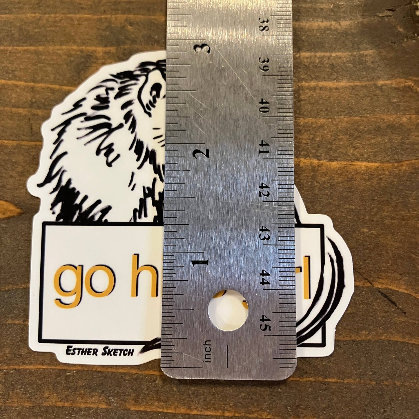 Go Hiss Girl Sticker