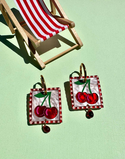 Cherry Bomb Earrings