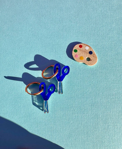 Mini Scissor Earrings