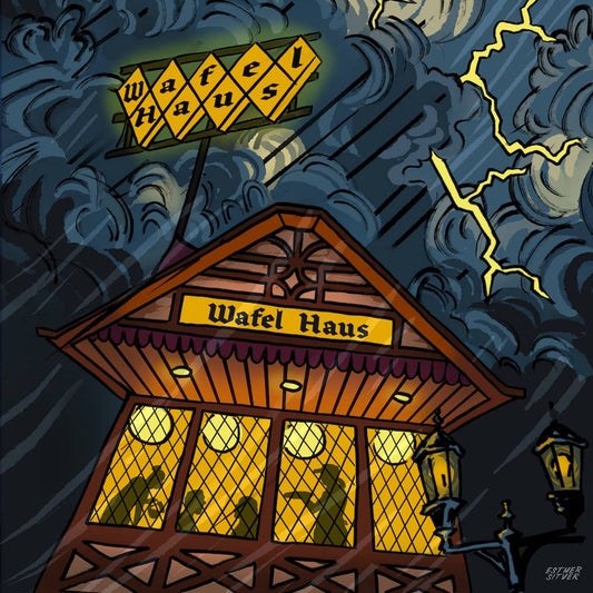 Wafel Haus Gothic Print 8.5x11