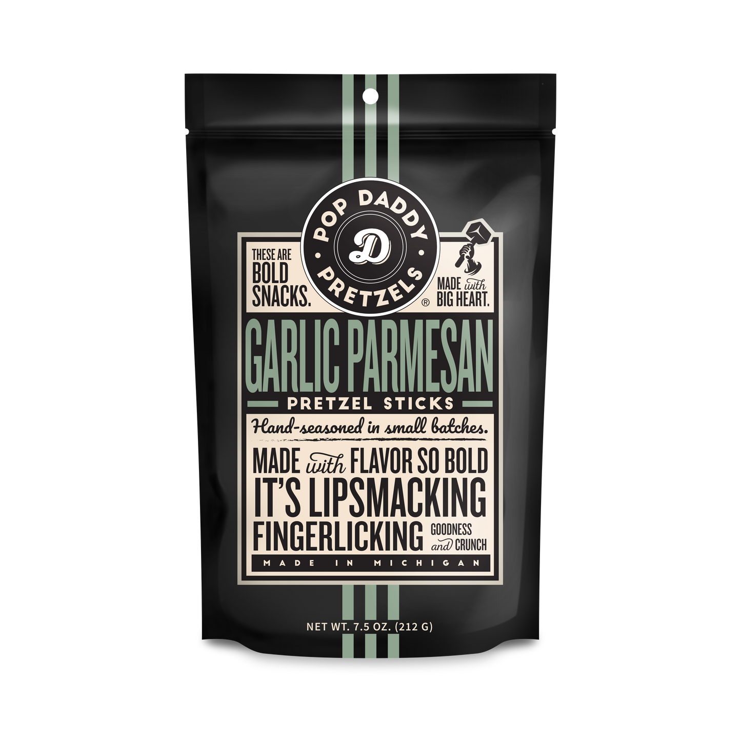 Garlic Parmesan Pretzels 7.5oz