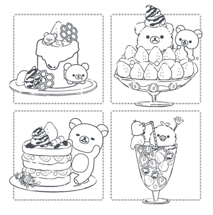 Rilakkuma Coloring Book: Sweet & Savory Treats