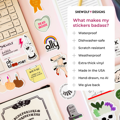 Recovering People-Pleaser Sticker