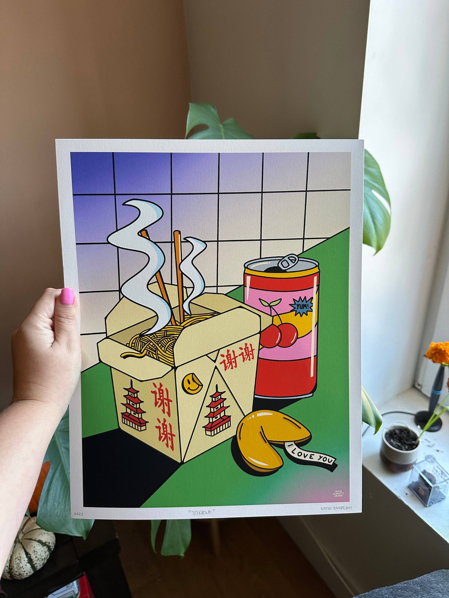 Takeout 5x7 Art Print