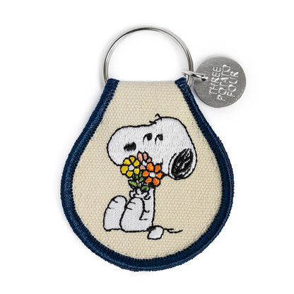 Snoopy Bouquet Patch Keychain  - Peanuts®