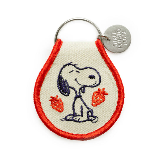 Snoopy Strawberry Patch Keychain - Peanuts®