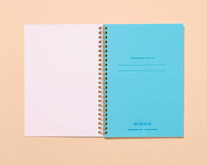 Flying Mallards A5 Spiral Notebook