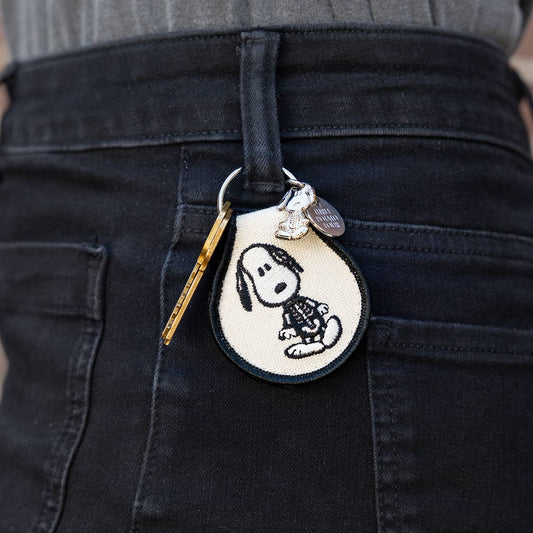 Snoopy Skeleton Patch Keychain - Peanuts®