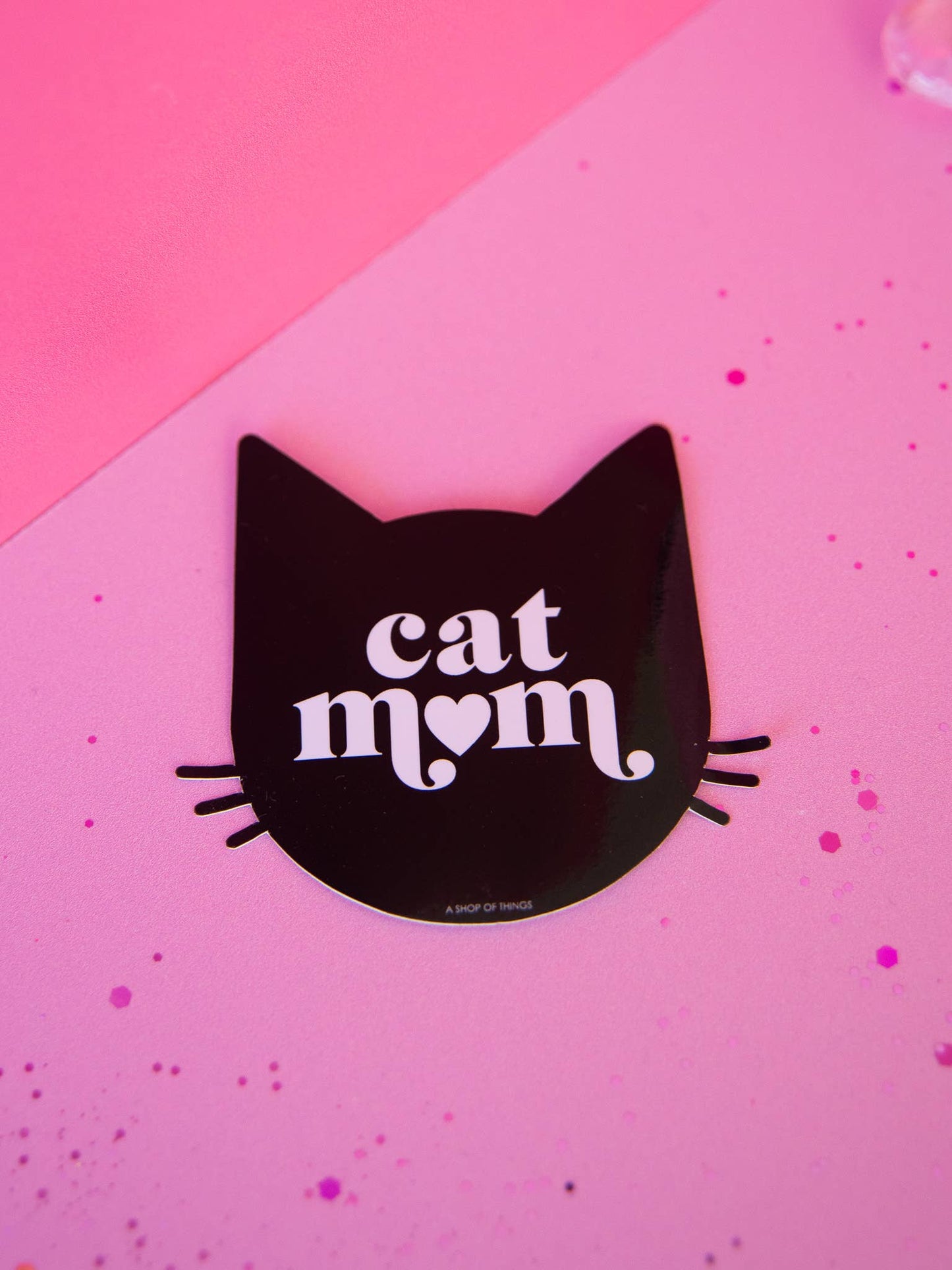 Cat Mom Sticker