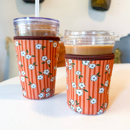 Autumn Blossom Iced Coffee Sleeve