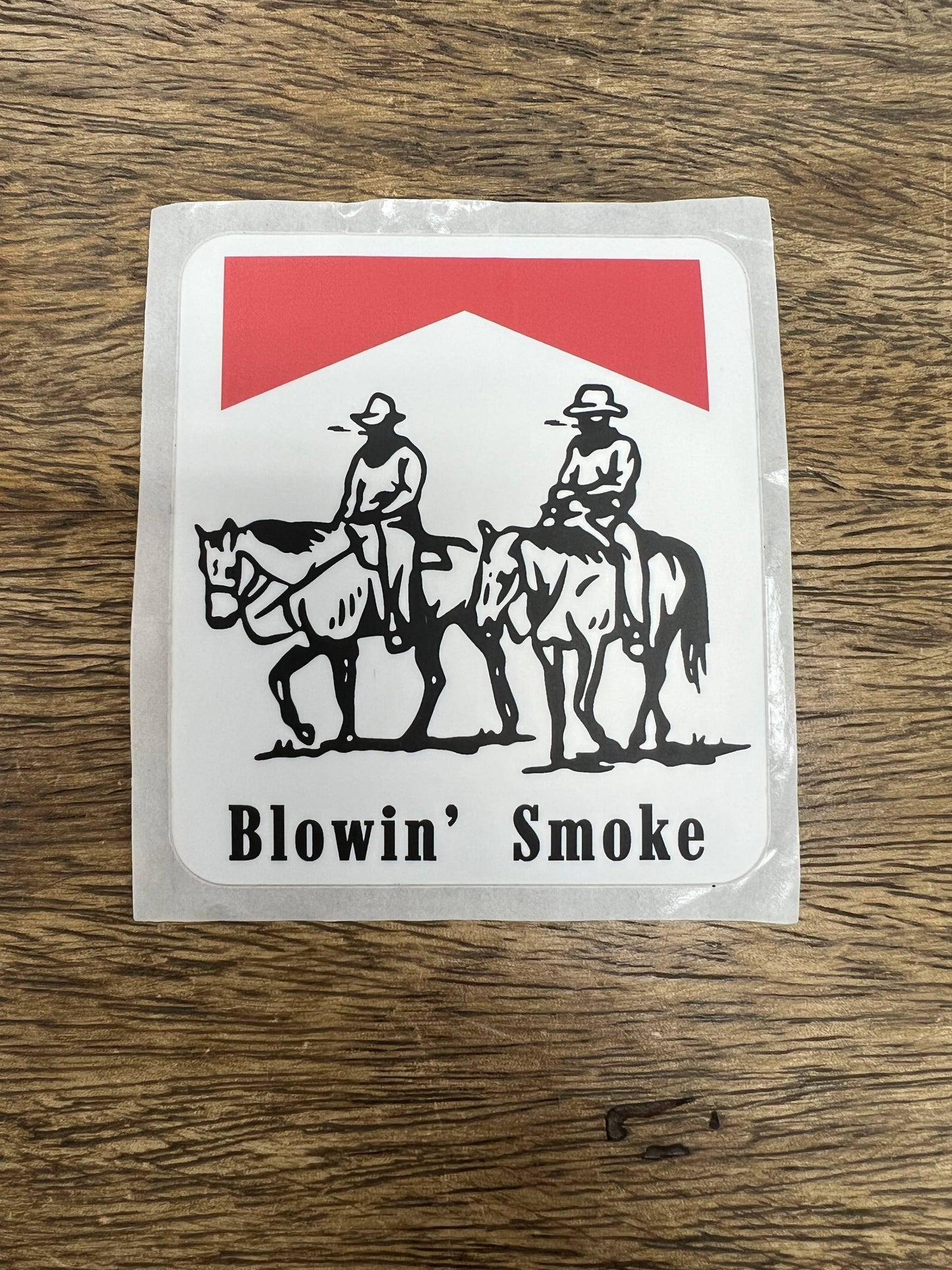 Blowin' Smoke Sticker