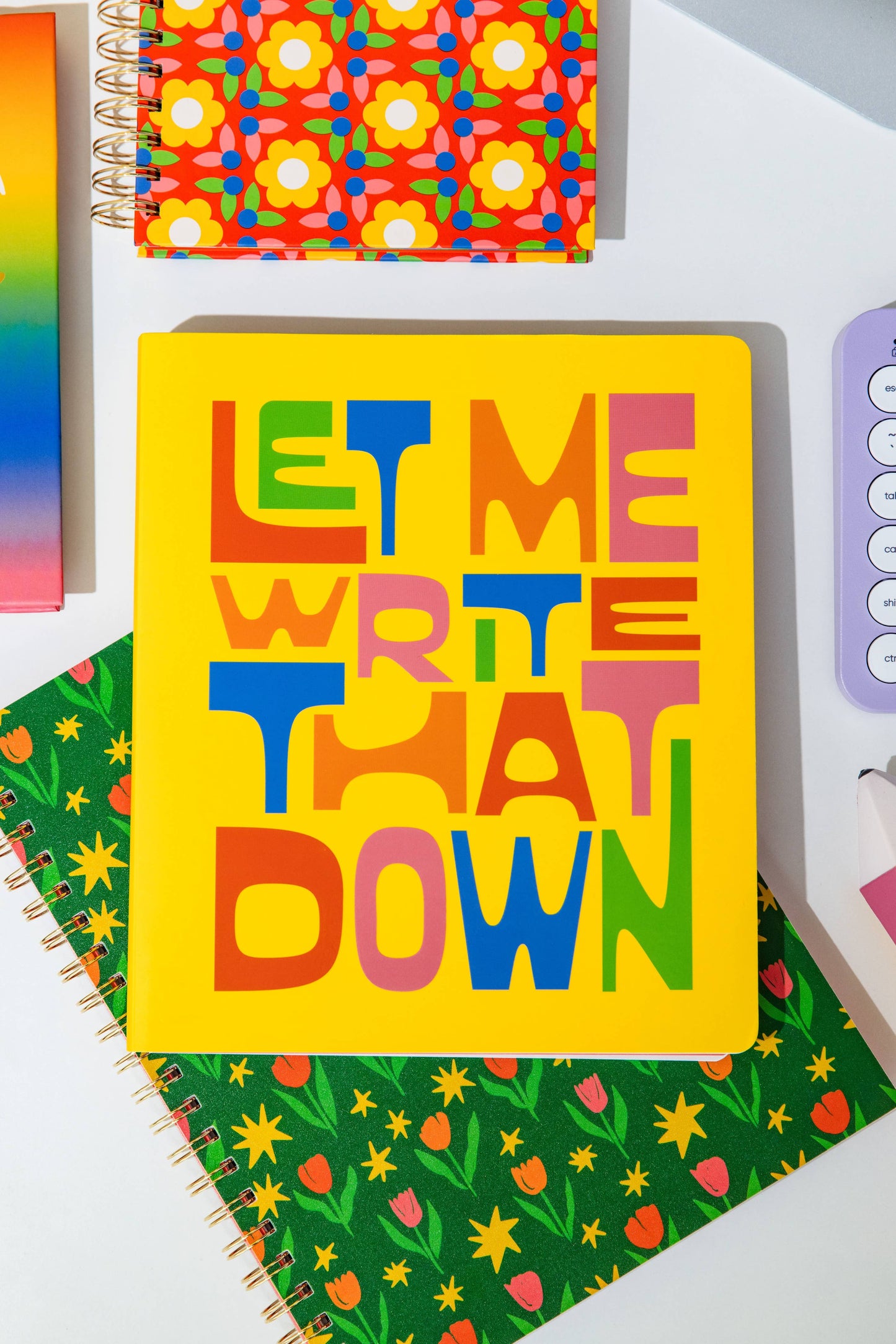 Let Me Write That Down Undated Weekly Planner