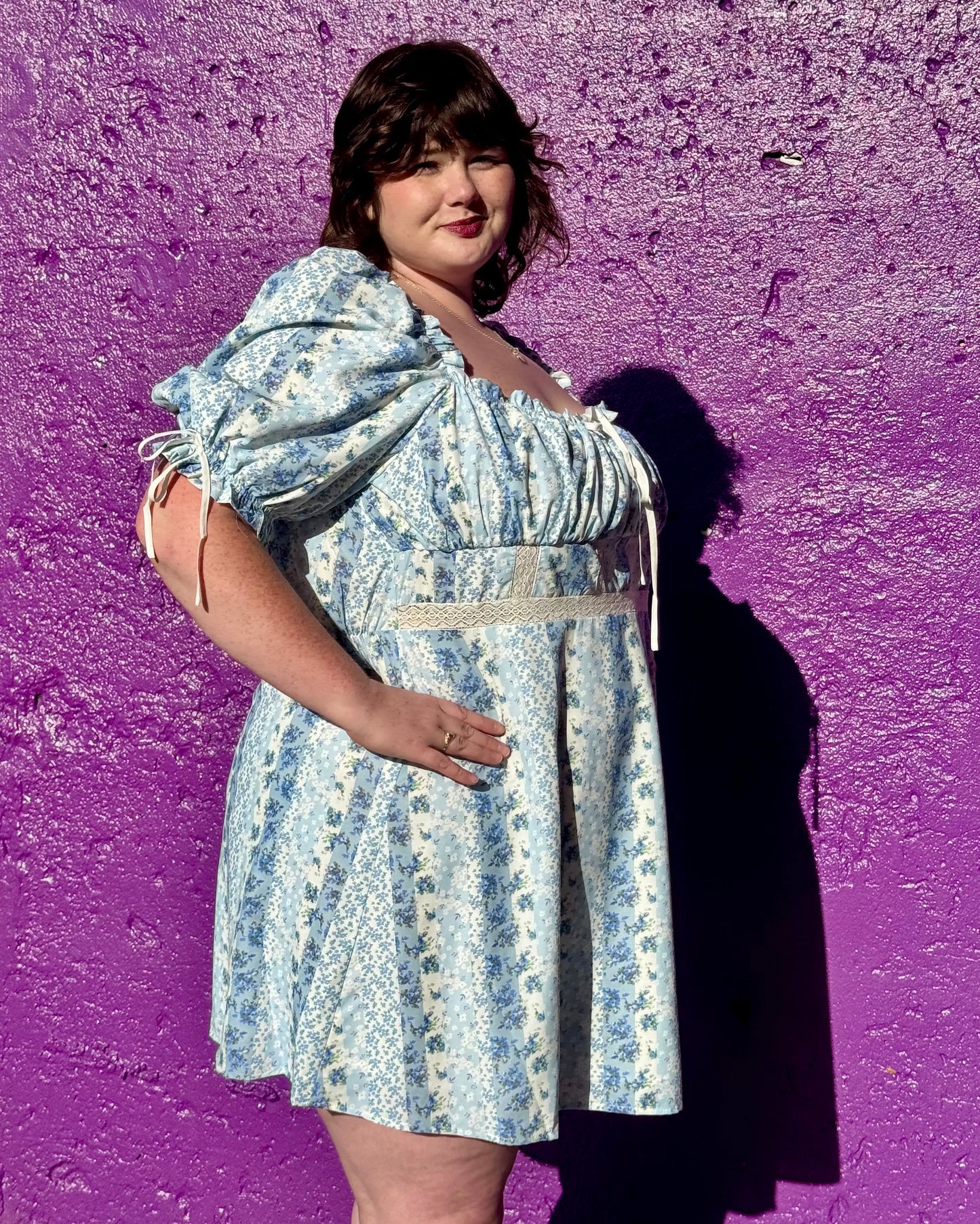 Plus Forget Me Not Mini Dress
