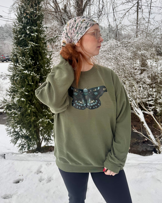 Local Artist Moth Sweatshirt