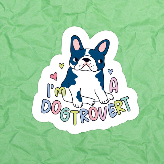 Dogtrovert Sticker