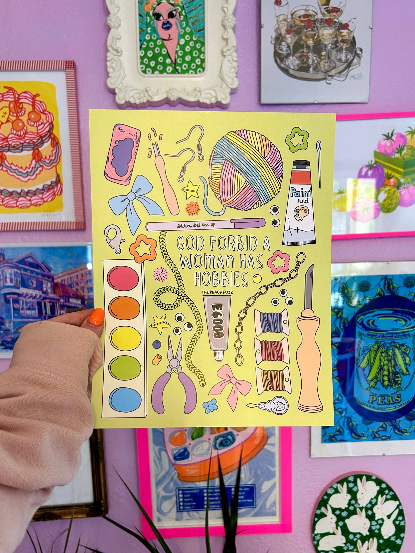 God Forbid A Woman Print