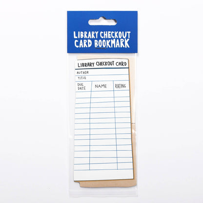 Library Card Bookmark