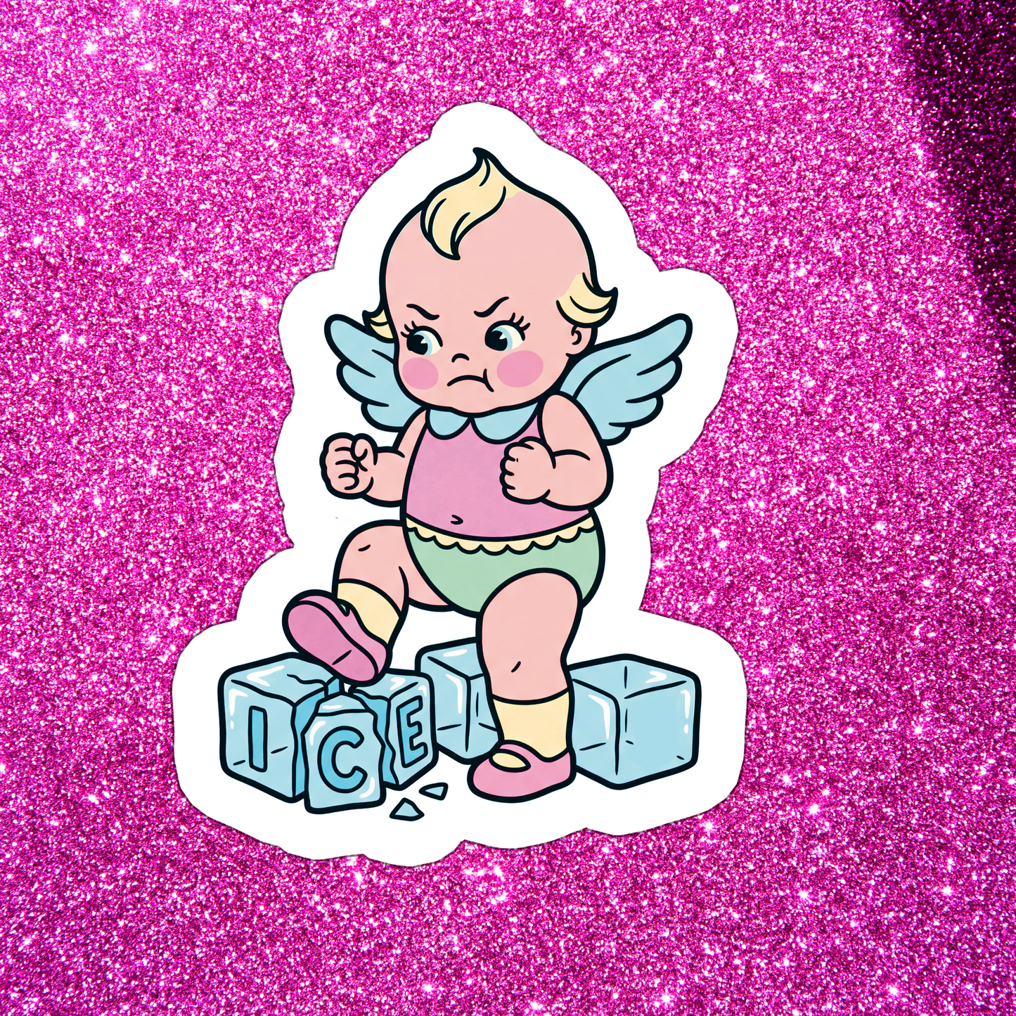 Anti-Ice Light Baby Sticker