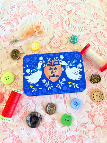 Duck the Police Storage Tin