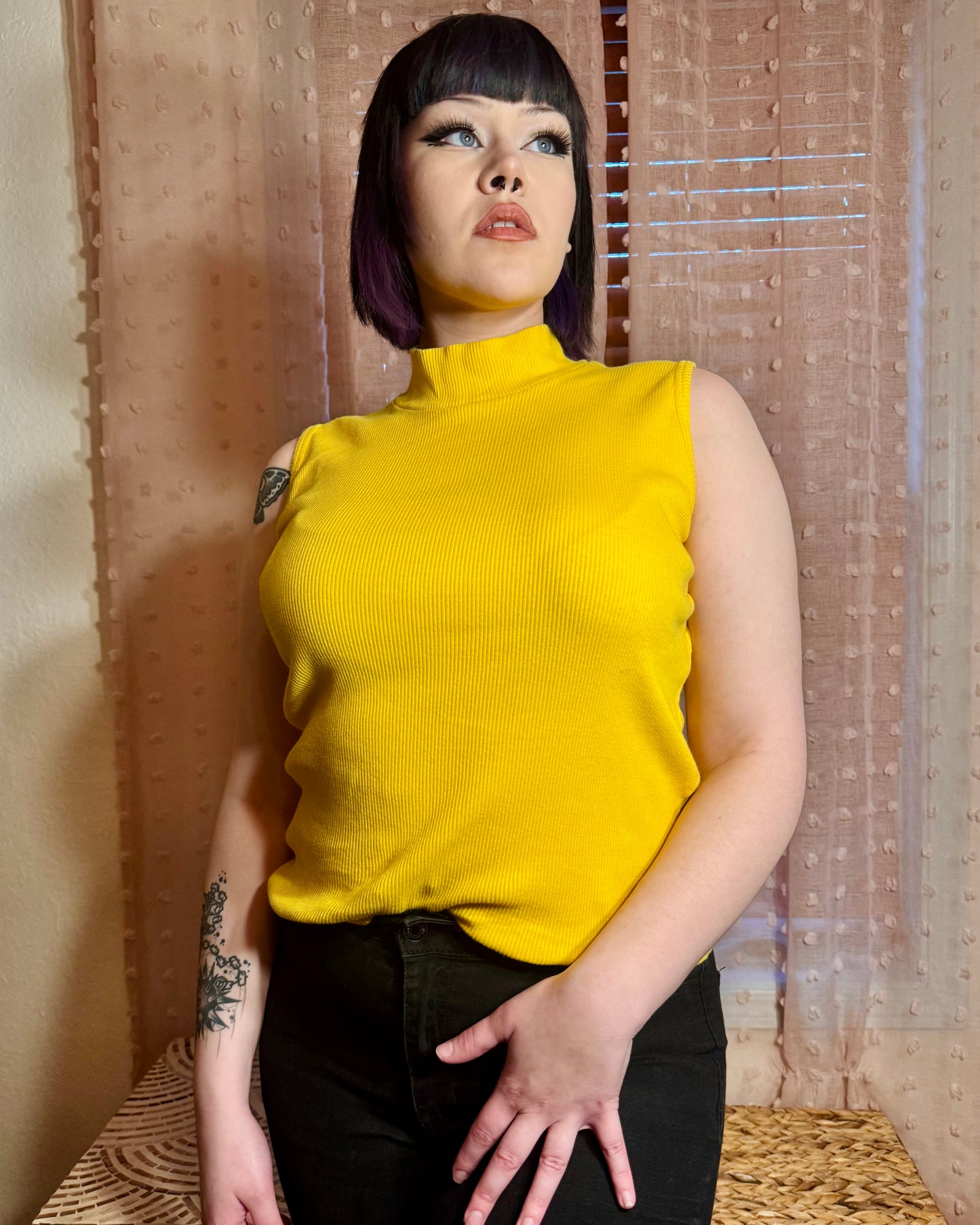 Turtle Neck Tank M Vintage